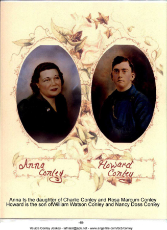 Howard and Anna(nee Conley) Conley