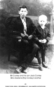William Conley with his son Jack